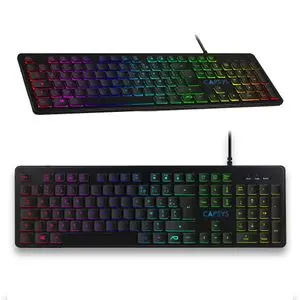 CLAVIER GAMING SEMI MECANIQUE CAPSYS KB174